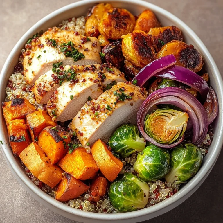 Harvest Chicken & Sweet Potato Bowls