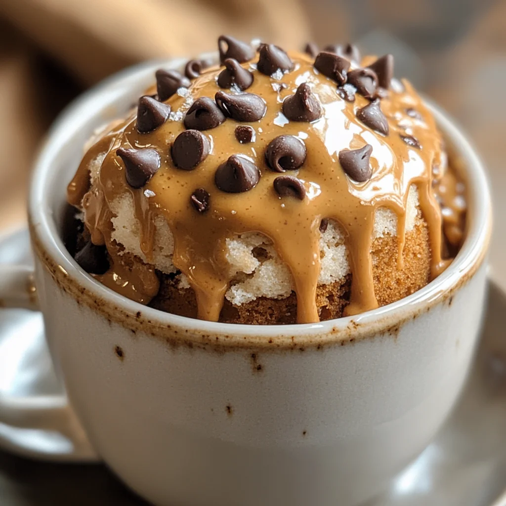 Peanut Butter Mug Cake