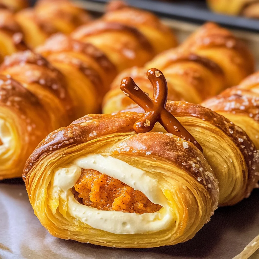 Pumpkin Crescent Rolls