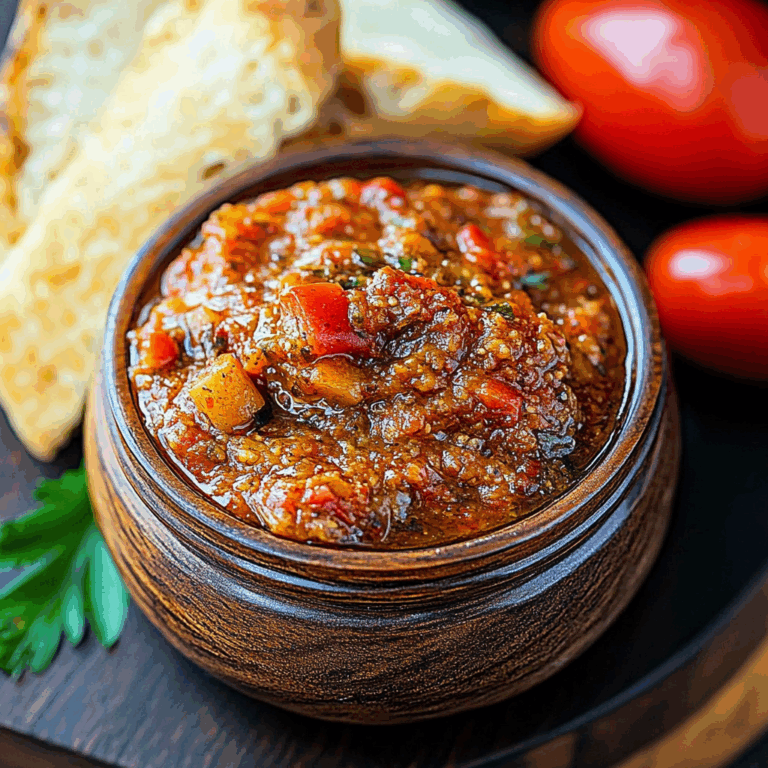 Eggplant Pepper Spread: A Delicious & Easy Recipe