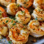 Air Fryer Garlic Parmesan Shrimp