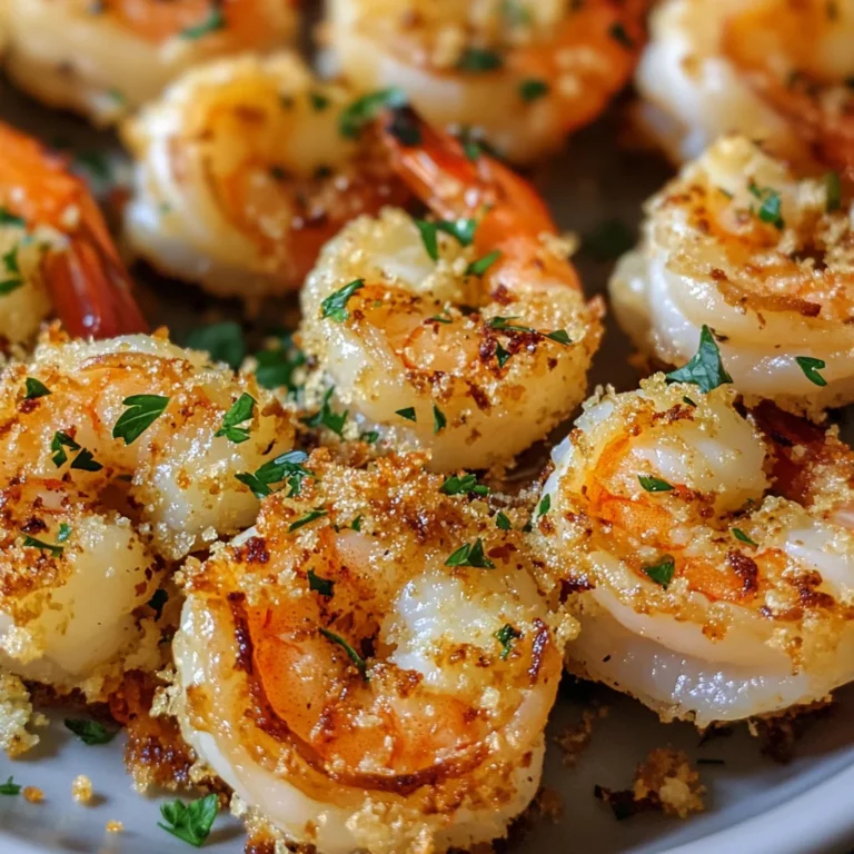 Air Fryer Garlic Parmesan Shrimp