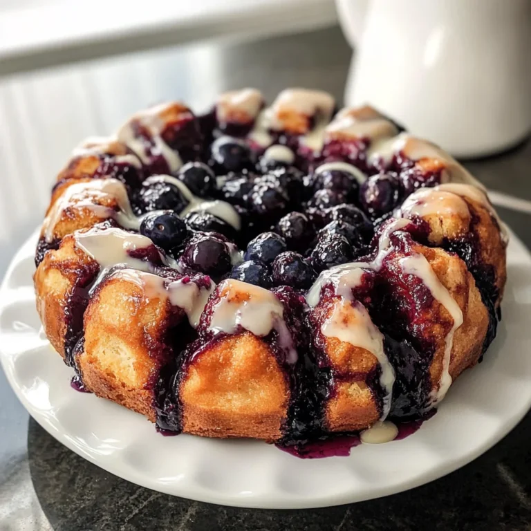 Blueberry Monkey Bread