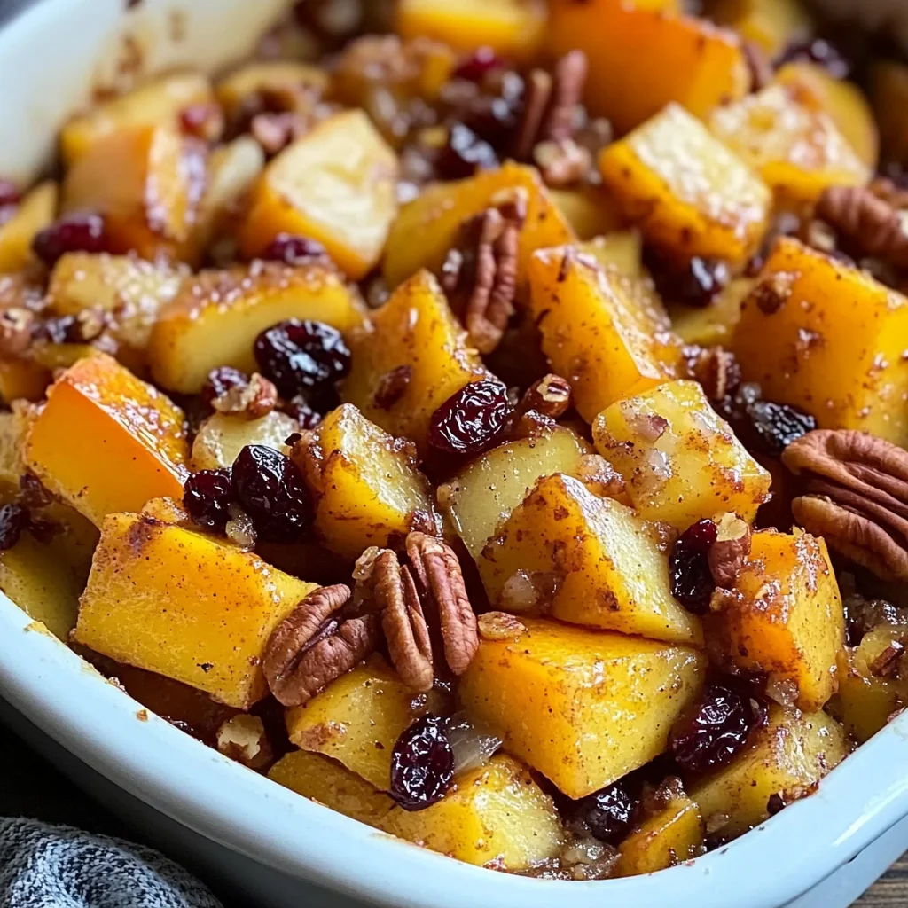 Butternut Squash Apple Bake