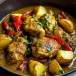 Caribbean Delight: Creamy Chicken with Potatoes and Coconut