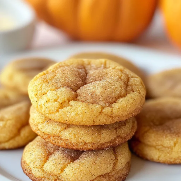 Chewy Pumpkin Snickerdoodles Recipe