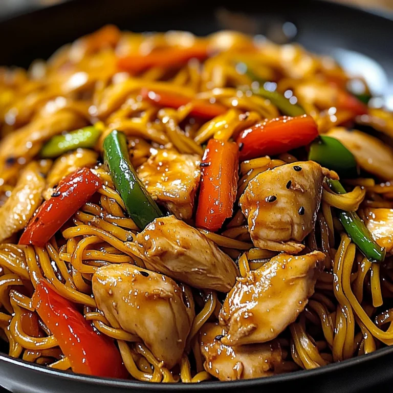 Chicken Lo Mein Recipe