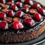 Chocolate Cherry Upside Down Cake