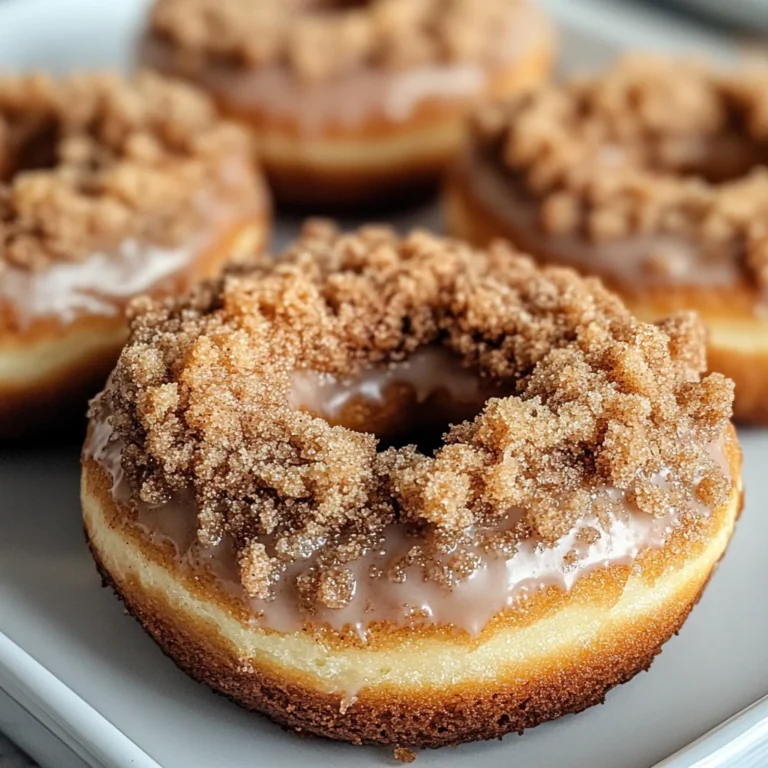 Coffee Cake Donuts