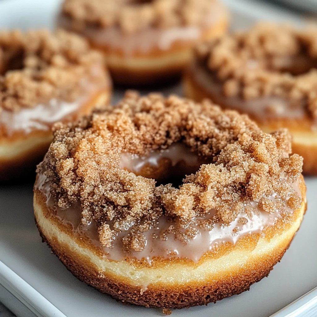 Coffee Cake Donuts