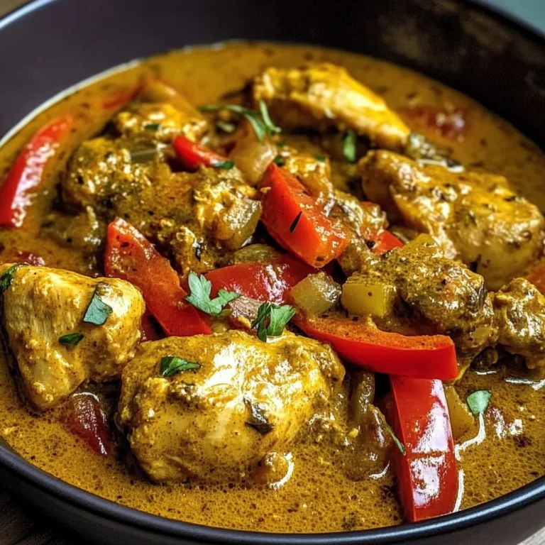 Creamy Coconut Chicken Curry with Jamaican Flair