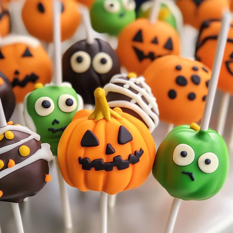 Halloween Cake Pops