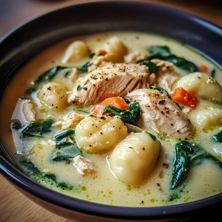 Olive Garden Chicken Gnocchi Soup