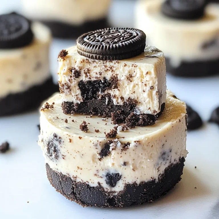 Oreo Cheesecake Bites Recipe