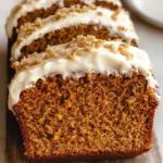 Pumpkin Bread with Cream Cheese Frosting Recipe