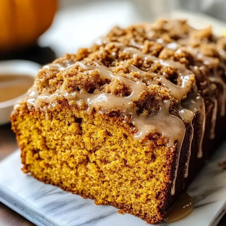 Pumpkin Streusel Bread