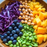 Rainbow Salad with Lemon Vinaigrette