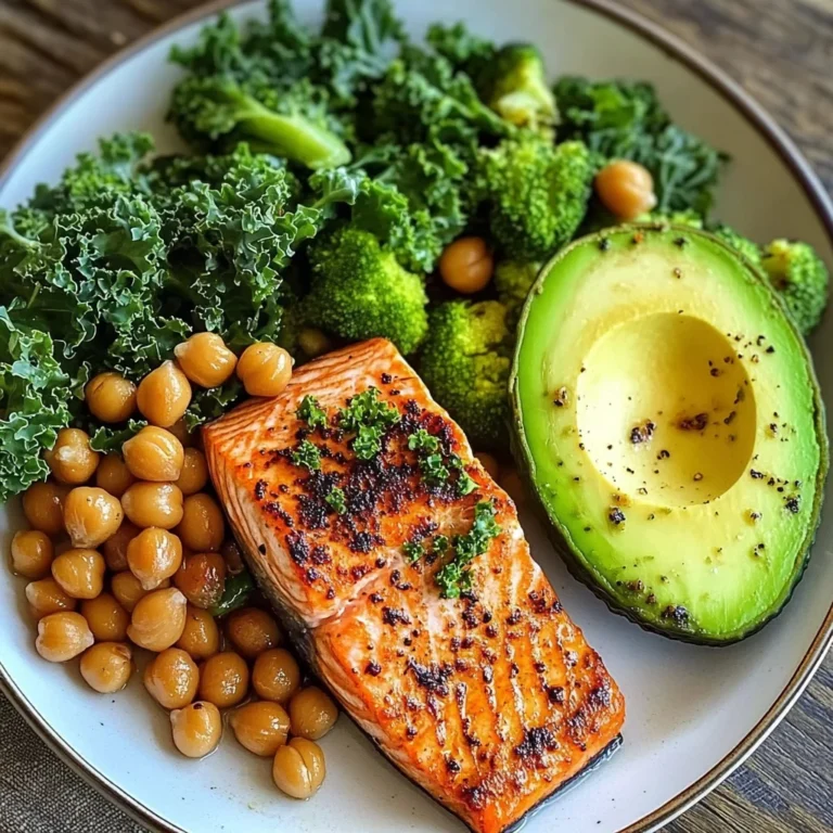 Roasted Chickpea & Salmon Power Plate