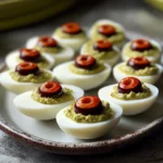 Spooky Deviled Eyeballs