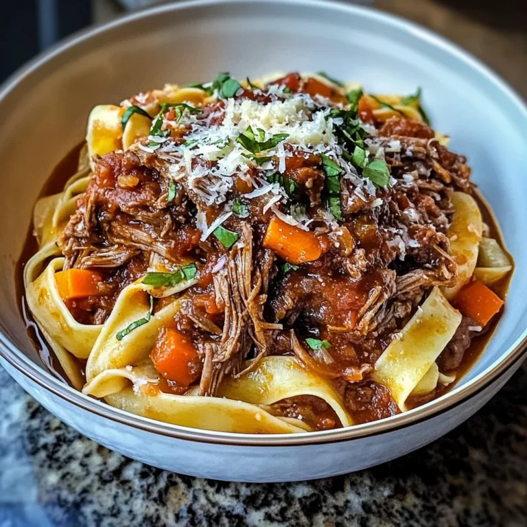 Sunday Slow Cooker Beef Ragu Recipe